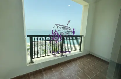 Apartment - Studio - 1 Bathroom for rent in Viva West - Viva Bahriyah - The Pearl Island - Doha