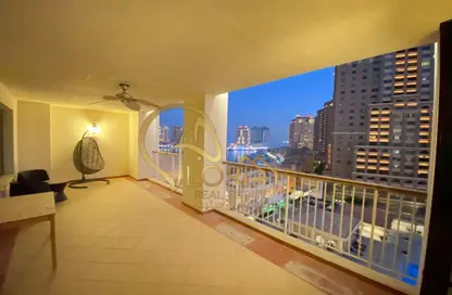 Apartment - 2 Bedrooms - 3 Bathrooms for sale in East Porto Drive - Porto Arabia - The Pearl Island - Doha