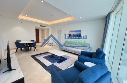 شقة - 2 غرف نوم - 3 حمامات للايجار في جوهرة لوسيل - منطقة المارينا - الوسيل