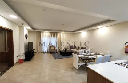Living Room image for: Apartment - 1 Bedroom - 2 Bathrooms for sale in Al Erkyah City - Lusail, Image 1