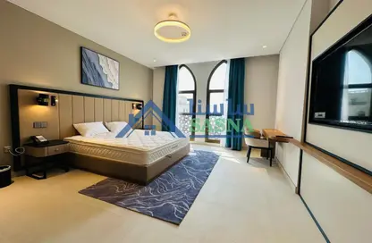 شقق فندقية - 2 غرف نوم - 4 حمامات للايجار في البلاج الجنوبي - البلاج - جزيرة اللؤلؤة - الدوحة