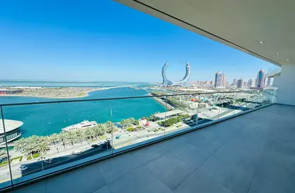 Apartment - 2 Bedrooms - 3 Bathrooms for rent in Lusail Residence - Marina District - Lusail