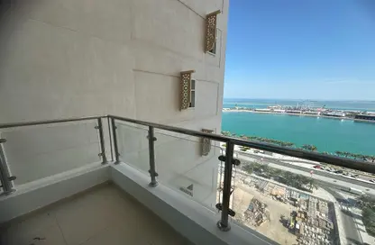 Balcony image for: Apartment - 2 Bedrooms - 2 Bathrooms for rent in Marina Gate - Porto Arabia - The Pearl Island - Doha, Image 1