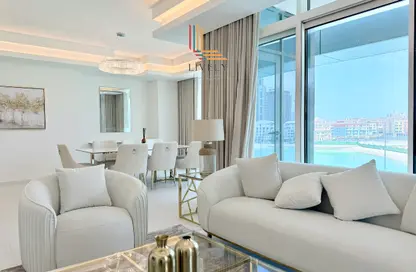 Apartment - 2 Bedrooms - 4 Bathrooms for rent in Gewan Island - The Pearl Island - Doha