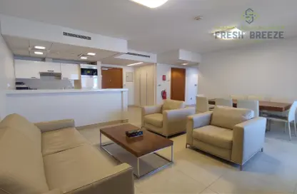 Living Room image for: Apartment - 1 Bedroom - 1 Bathroom for rent in Fox Hills - Lusail, Image 1