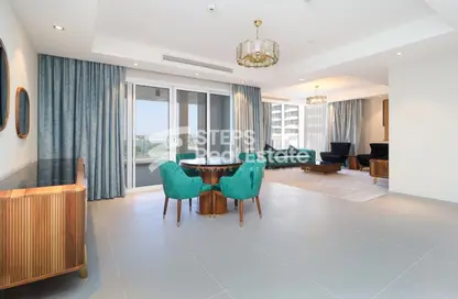 Apartment - 2 Bedrooms - 2 Bathrooms for rent in Downtown - Qatar Entertainment City - Lusail