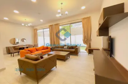 Living / Dining Room image for: Villa - 4 Bedrooms - 5 Bathrooms for rent in Al Dana st - Muraikh - AlMuraikh - Doha, Image 1