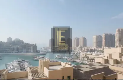 Apartment - 2 Bedrooms - 3 Bathrooms for sale in East Porto Drive - Porto Arabia - The Pearl Island - Doha