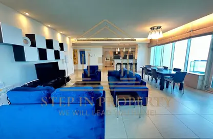 Apartment - 3 Bedrooms - 5 Bathrooms for rent in West Bay Tower - West Bay - West Bay - Doha
