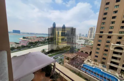 Apartment - 2 Bedrooms - 3 Bathrooms for sale in East Porto Drive - Porto Arabia - The Pearl Island - Doha