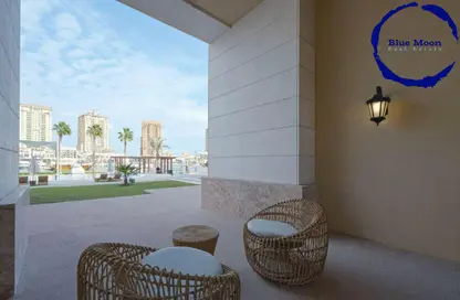 تاون هاوس - 3 غرف نوم - 4 حمامات للايجار في طريق بورتو الغربي - بورتو أرابيا - جزيرة اللؤلؤة - الدوحة