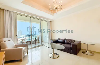 Apartment - 1 Bedroom - 1 Bathroom for rent in Viva West - Viva Bahriyah - The Pearl Island - Doha