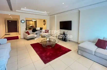 Apartment - 1 Bedroom - 2 Bathrooms for rent in West Porto Drive - Porto Arabia - The Pearl Island - Doha Apartment - 1 Bedroom - 2 Bathrooms for rent in West Porto Drive - Porto Arabia - The Pearl Island - Doha