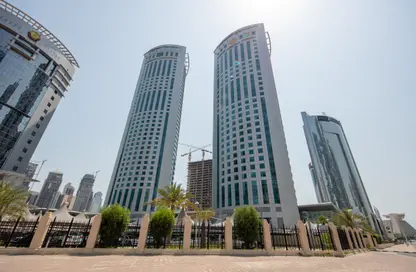 مساحات مكتبية - استوديو - 1 حمام للايجار في برج الفردان التجاري - ابراج الفردان - الخليج الغربي - الدوحة