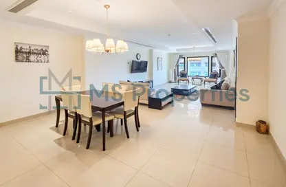 شقة - غرفة نوم - 2 حمامات للبيع في طريق بورتو الغربي - بورتو أرابيا - جزيرة اللؤلؤة - الدوحة