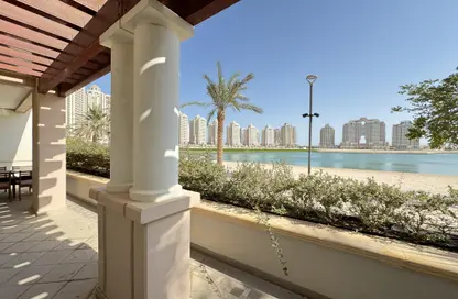 Apartment - 2 Bedrooms - 2 Bathrooms for rent in Viva West - Viva Bahriyah - The Pearl Island - Doha