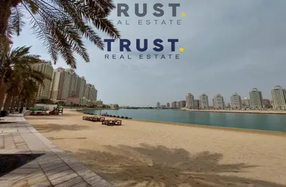 Apartment - Studio - 1 Bathroom for rent in Viva West - Viva Bahriyah - The Pearl Island - Doha