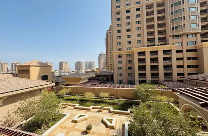 Apartment - 1 Bedroom - 2 Bathrooms for rent in East Porto Drive - Porto Arabia - The Pearl Island - Doha