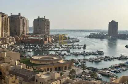 Apartment - 2 Bedrooms - 3 Bathrooms for rent in East Porto Drive - Porto Arabia - The Pearl Island - Doha