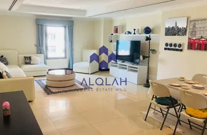 Apartment - 1 Bedroom - 2 Bathrooms for rent in West Porto Drive - Porto Arabia - The Pearl Island - Doha Apartment - 1 Bedroom - 2 Bathrooms for rent in West Porto Drive - Porto Arabia - The Pearl Island - Doha