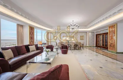 Apartment - 4 Bedrooms - 5 Bathrooms for rent in West Bay Tower - West Bay - West Bay - Doha