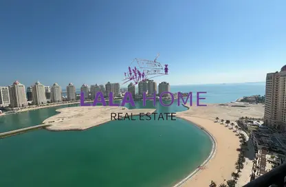 Apartment - 1 Bedroom - 2 Bathrooms for rent in Viva West - Viva Bahriyah - The Pearl Island - Doha