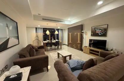 شقة - غرفة نوم - 2 حمامات للايجار في وان بورتو ارابيا - بورتو أرابيا - جزيرة اللؤلؤة - الدوحة