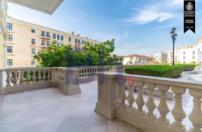 Balcony image for: Apartment - 1 Bedroom - 2 Bathrooms for sale in Carnaval - Qanat Quartier - The Pearl Island - Doha, Image 1