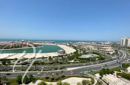 Apartment - Studio - 1 Bathroom for sale in Tower 18 - Porto Arabia - The Pearl Island - Doha