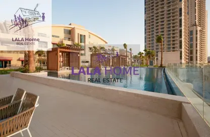 تاون هاوس - 2 غرف نوم - 4 حمامات للايجار في ابراج باي - منطقة الأبراج - جزيرة اللؤلؤة - الدوحة