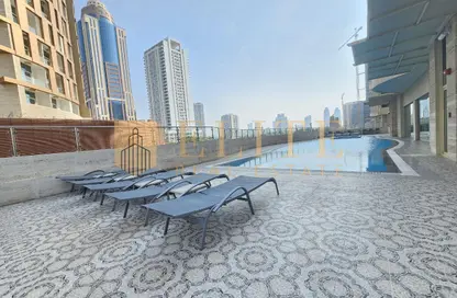 Apartment - 2 Bedrooms - 2 Bathrooms for rent in Lusail Marina Heights - Marina District - Lusail