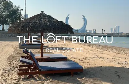 Apartment - 2 Bedrooms - 3 Bathrooms for rent in Carnaval - Qanat Quartier - The Pearl Island - Doha