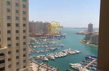 Apartment - 2 Bedrooms - 3 Bathrooms for rent in East Porto Drive - Porto Arabia - The Pearl Island - Doha