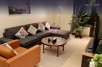 Apartment - 1 Bedroom - 2 Bathrooms for rent in East Porto Drive - Porto Arabia - The Pearl Island - Doha