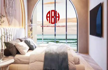Room / Bedroom image for: Apartment - 4 Bedrooms - 5 Bathrooms for sale in Burj DAMAC Waterfront - Waterfront Residential - The Waterfront - Lusail, Image 1