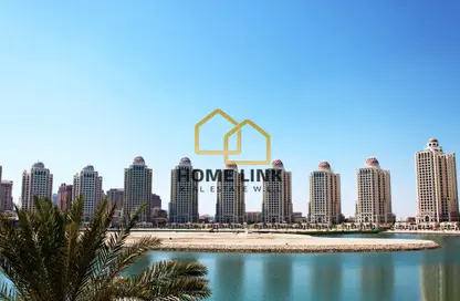 Apartment - 2 Bedrooms - 3 Bathrooms for rent in Viva East - Viva Bahriyah - The Pearl Island - Doha