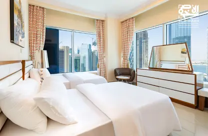 Apartment - 2 Bedrooms - 3 Bathrooms for rent in Regency Residence Tower - Regency Residence Tower - West Bay - Doha