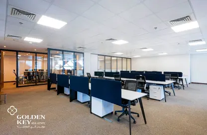 Office Space - Studio - 2 Bathrooms for rent in Marina  25 - Marina District - Lusail