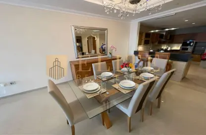 Apartment - 3 Bedrooms - 4 Bathrooms for rent in Viva West - Viva Bahriyah - The Pearl Island - Doha