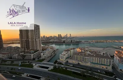 Apartment - 3 Bedrooms - 4 Bathrooms for rent in East Porto Drive - Porto Arabia - The Pearl Island - Doha