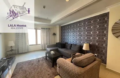 Apartment - 1 Bedroom - 2 Bathrooms for rent in West Porto Drive - Porto Arabia - The Pearl Island - Doha