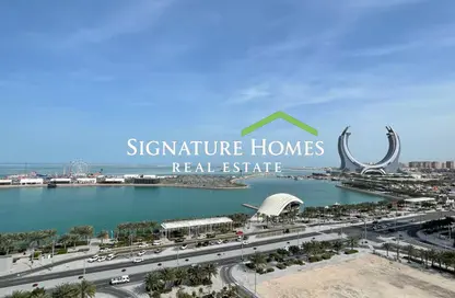 Apartment - 2 Bedrooms - 3 Bathrooms for rent in Marina Residences 195 - Marina District - Lusail