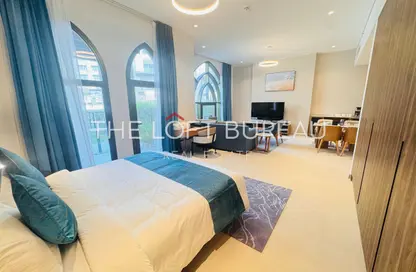 Apartment - Studio - 1 Bathroom for rent in La Plage Villas - The Villas - The Pearl Island - Doha