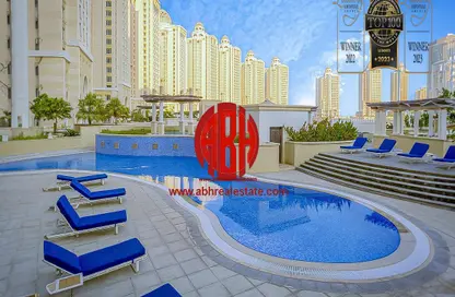 Apartment - Studio - 1 Bathroom for rent in Costa del Sol - Viva Bahriyah - The Pearl Island - Doha
