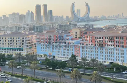 شقة - غرفة نوم - 2 حمامات للايجار في بورتو أرابيا - جزيرة اللؤلؤة - الدوحة