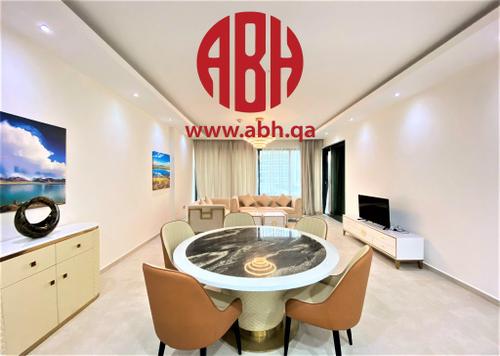 Apartment - 1 bedroom - 1 bathroom for rent in South Shore - Qatar Entertainment City - Lusail