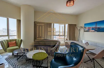 Apartment - 1 Bedroom - 2 Bathrooms for rent in Al Sadd Road - Al Sadd - Doha