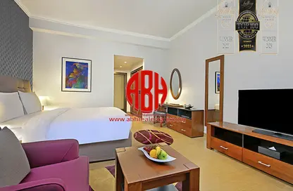 Apartment - Studio - 1 Bathroom for rent in Al Barjeel Tower - West Bay - West Bay - Doha