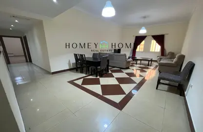 Living / Dining Room image for: Apartment - 3 Bedrooms - 3 Bathrooms for rent in Al Sadd - Al Sadd - Doha, Image 1
