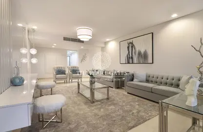 Apartment - 3 Bedrooms - 4 Bathrooms for rent in Al Mutahidah Tower - Viva Bahriyah - The Pearl Island - Doha
